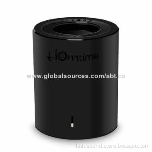 Portable Outdoor Mini Wireless Speaker with Microphone, Aluminum Shell, Super Bass Sound, Palm Size